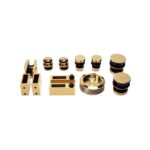 Zen Duşakabin Sürgülü Cam Kapı Sistemi Gold KH A02 G