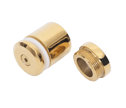 Zen Ayarlı Noktasal Cam Tutucu Gold Kaplama