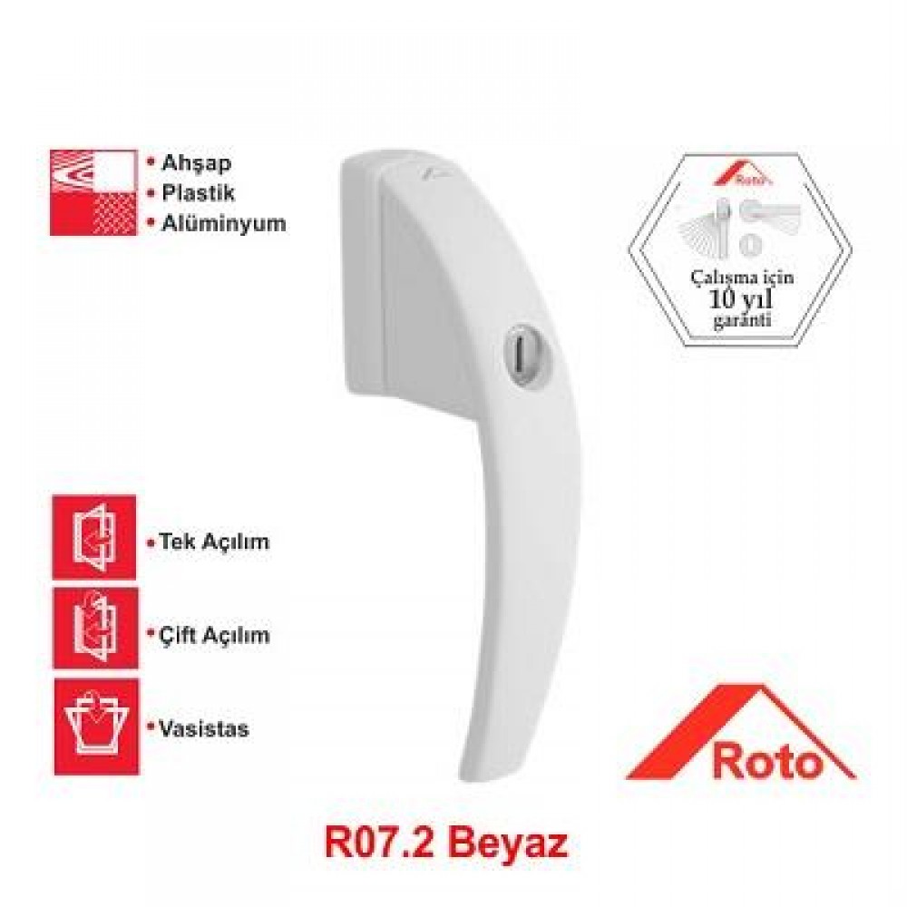 roto-swing-kilitli-pencere-kolu-37-mm-r072-beyaz Roto Swing Kilitli Pencere Kolu 37 mm r072 Beyaz