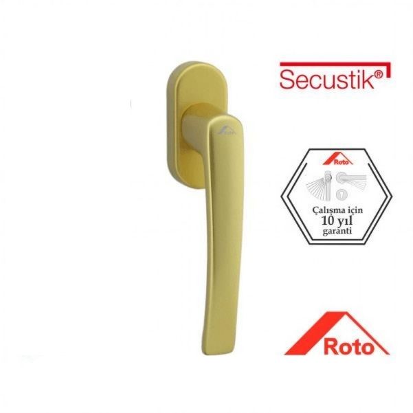 rotoline-secustik-pencere-kolu-Gold Rotoline secustik pencere kolu Gold