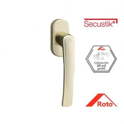 Rotoline secustik pencere kolu Şampanya