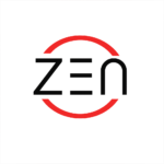 zen şeffaf logo